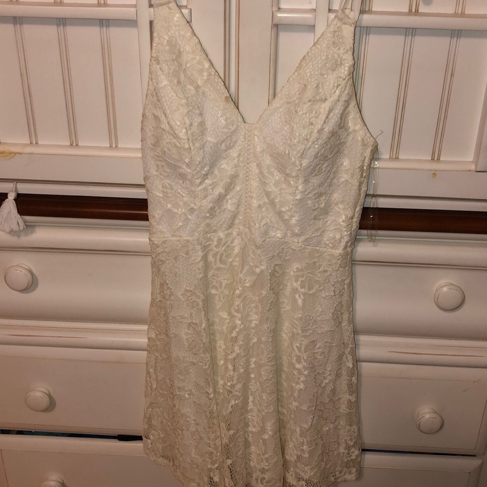Cute white dress
